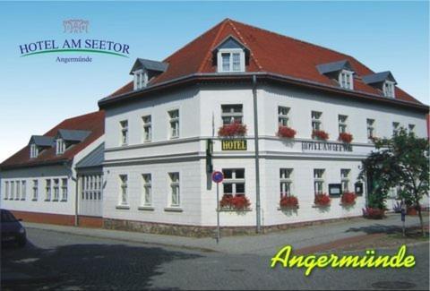 Hotel Am Seetor 안게르문데 외부 사진